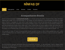 Tablet Screenshot of ninfasdf.com.br